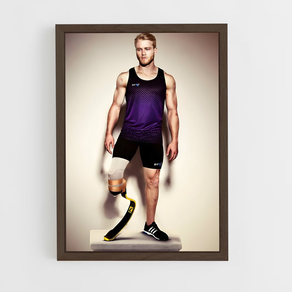 Poster Jonnie peacock – affiche Jeux Olympiques (vue 5)